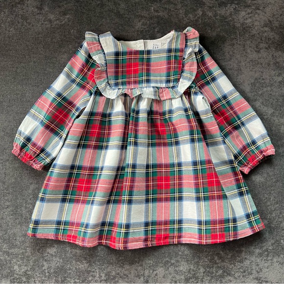 Baby Gap Denver Plaid Dress Size 18-24 Months - Picture 1 of 5